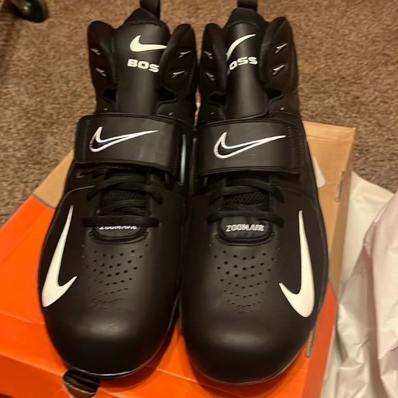 Nike air zoom boss d football cleats black / white 310954 011 88472647087914 16 main image 10